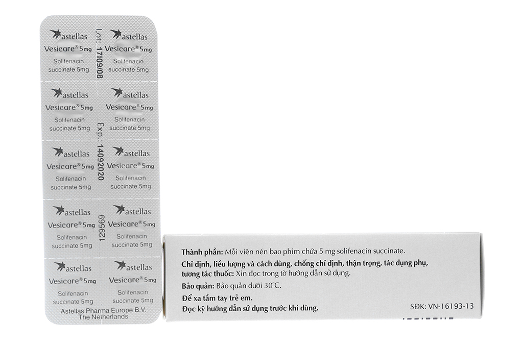 Vesicare 5mg hộp 30 viên-2