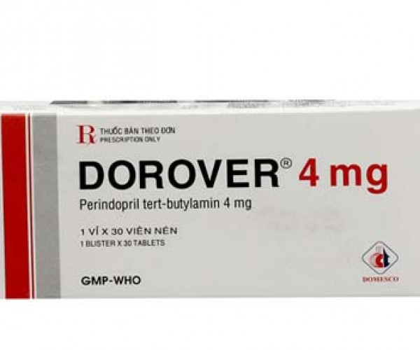 Thuốc điều trị tăng huyết áp Dorover 4mg Domesco hộp 30 viên-3
