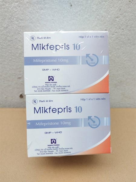 Thuốc tránh thai khẩn cấp Mikfepris 10 hộp 1 viên-2