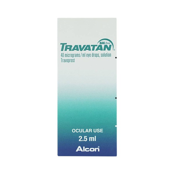 Dung dịch nhỏ mắt Travatan hộp 1 lọ 2,5ml