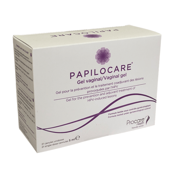 Gel đặt âm đạo Papilocare Procare Health hộp 21 tuýp
