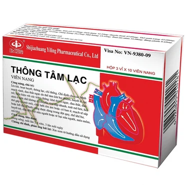 Thuốc điều trị các chứng mạch vành Thông Tâm Lạc hộp 3 vỉ x 10 viên