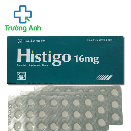 Thuốc hướng tâm thần Histigo 16mg hộp 60 viên