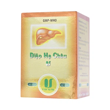 Thuốc điều trị chứng thấp nhiệt trong viêm gan cấp và mãn Diệp Hạ Châu Vạn Xuân chai x 60 viên