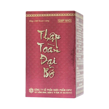 Thuốc bồi bổ khí huyết, trị suy nhược cơ thể Thập Toàn Đại Bổ chai 240 viên