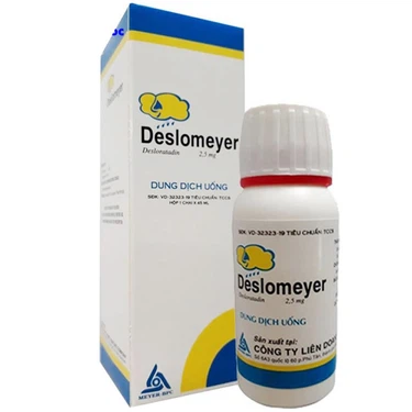 Thuốc điều trị triệu chứng dị ứng, mày đay Deslomeyer Meyer hộp 1 chai x 60ml