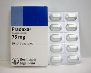 Thuốc chống đông máu Pradaxa 75mg  hộp 10 viên