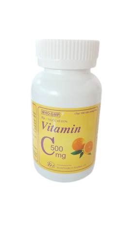 Viên nang Vitamin C KHAPHARCO lọ 100 viên