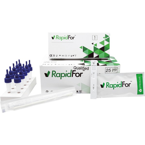 Bộ test nhanh RapidFor SARS-CoV-2 Rapid Antigen Test hộp 25 bộ kit