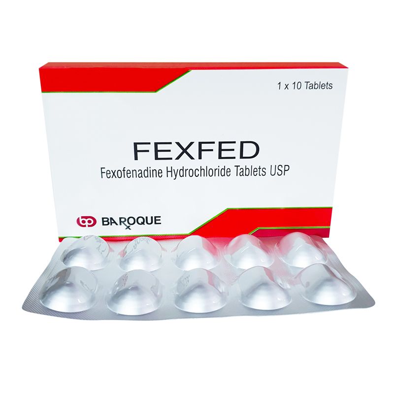 Thuốc chống dị ứng FEXFED 180MG hộp 10 viên