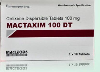 Thuốc kháng sinh Mactaxim 100mg DT hộp 10 viên-2