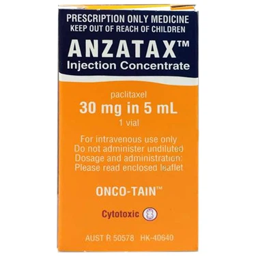 Dung dịch tiêm truyền Anzatax 30mg/5ml Pfizer hộp 5ml
