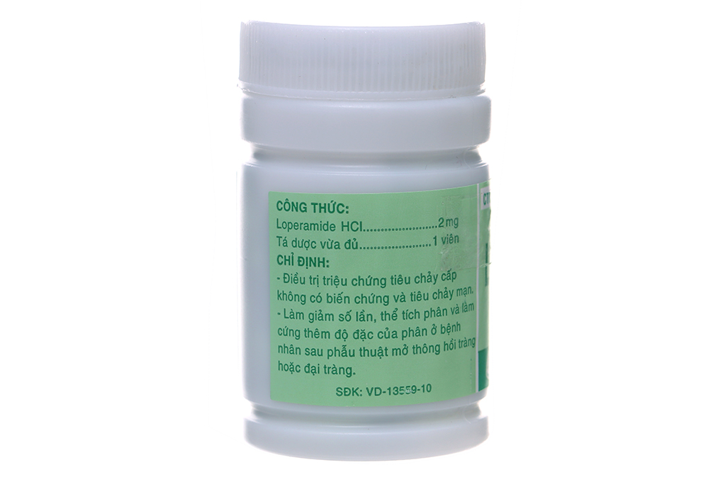 Thuốc trị tiêu chảy Lomedium 2mg lọ 100 viên-2