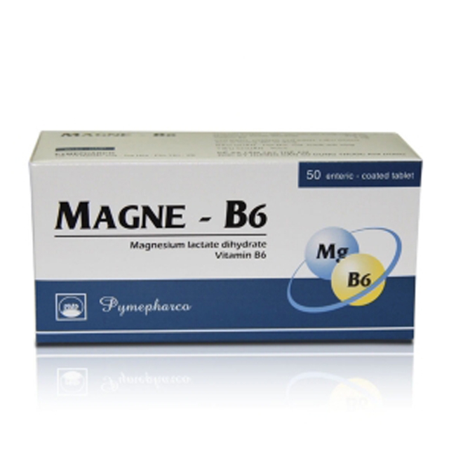 Viên nén Magne B6 Pymepharco hộp 50 viên-2