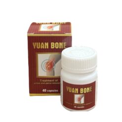 Hỗ trợ điều trị xương khớp Yuan Bone hộp 1 lọ 40 viên nang cứng