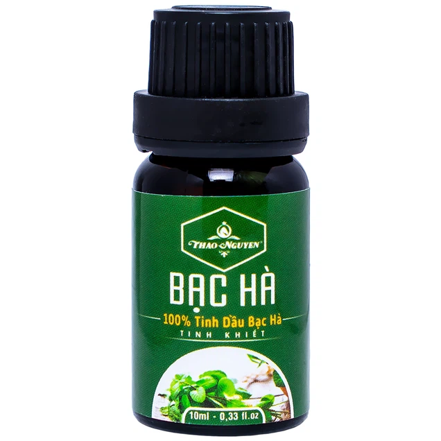 Hỗ trợ giảm căng thẳng, stress tinh dầu Bạc Hà Thảo Nguyên chai 10ml
