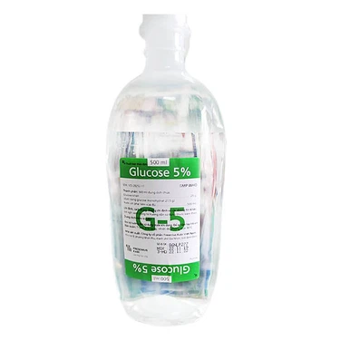 Dung dịch tiêm truyền Glucose 5% Fresenius Kabi chai 500ml-1