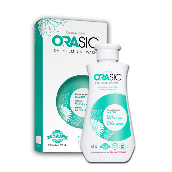 Dung dịch vệ sinh hằng ngày Orasic hộp 1 chai 200ml