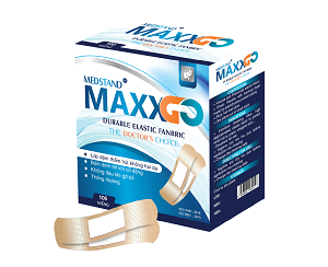 Băng dán cá nhân MAXXGO MEDSTAND hộp 100 miếng
