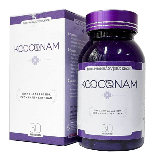 Viên uống hỗ trợ trị nám da KOOCONAM hộp 30 viên