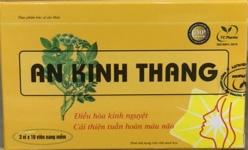 Thực phẩm bảo vệ sức khỏe An Kinh Thang hộp 3 vỉ x 10 viên