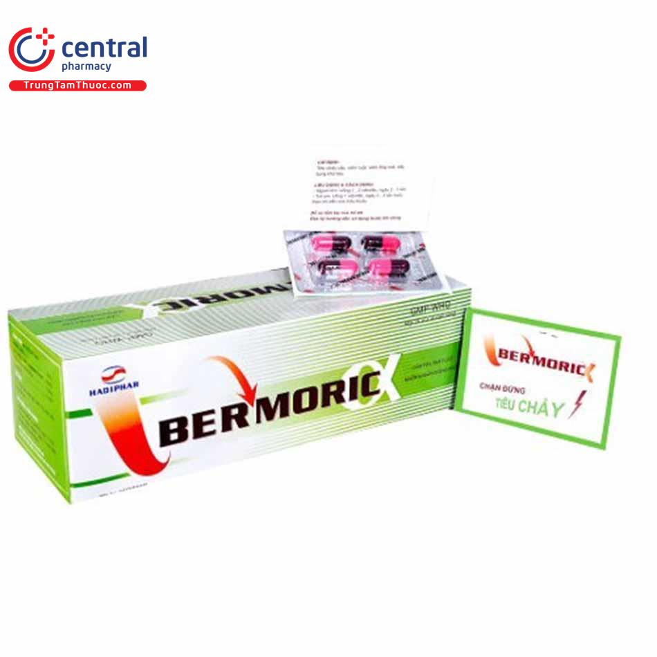 Thuốc tác dụng trên đường tiêu hóa Bermoric hộp 100 viên-1
