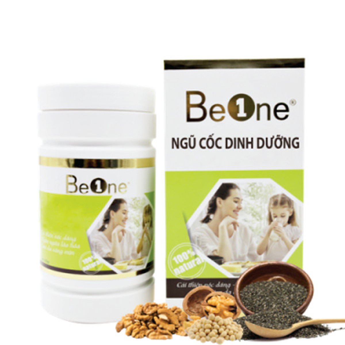 Ngũ cốc dinh dưỡng BeOne hộp 1 lọ 500g