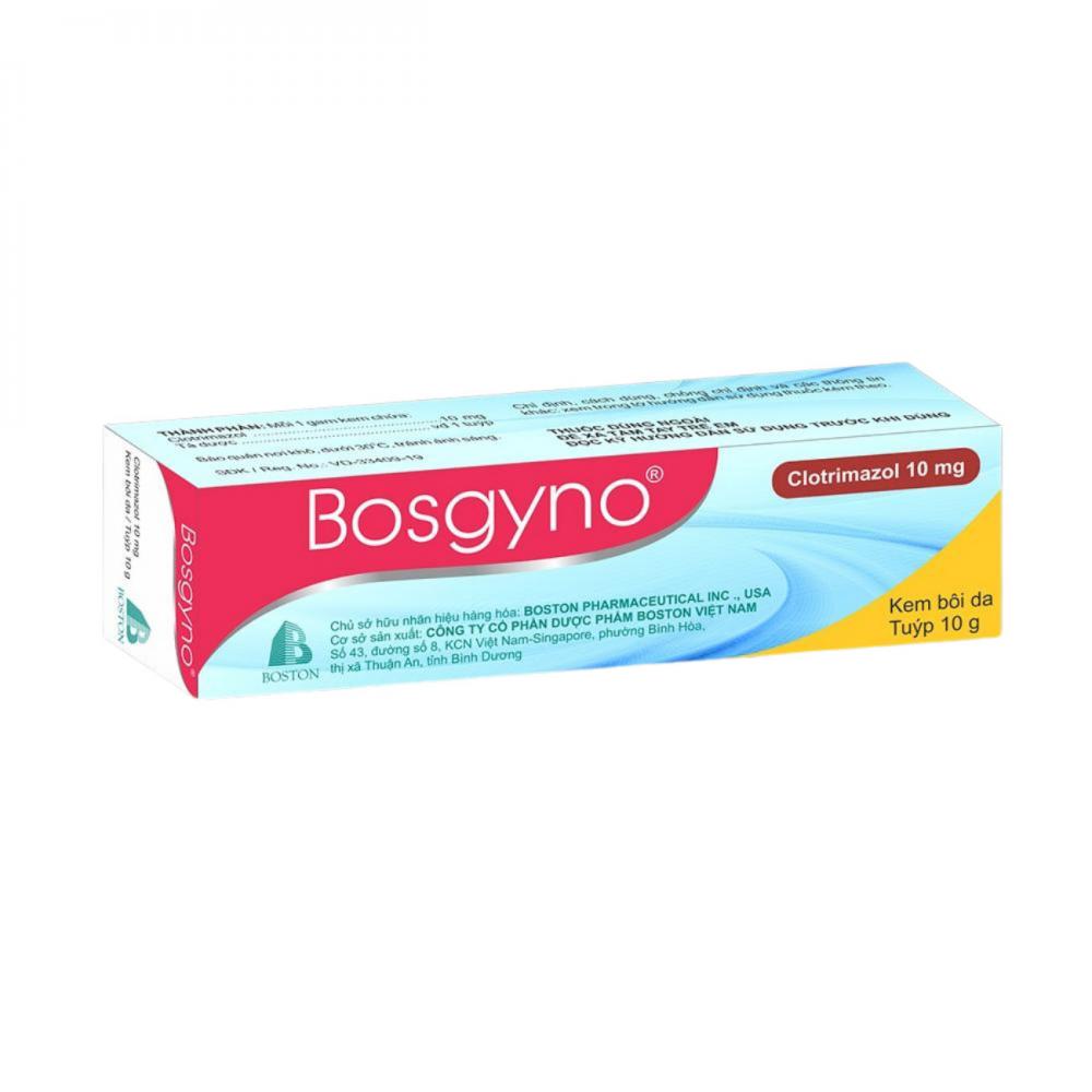 Thuốc bôi điều trị nấm Bosgyno hộp 1 tuýp 10g