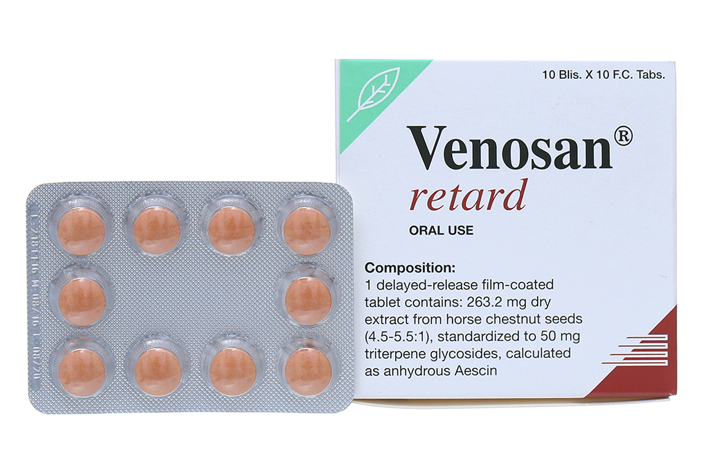 Venosan retard hộp 100 viên-1