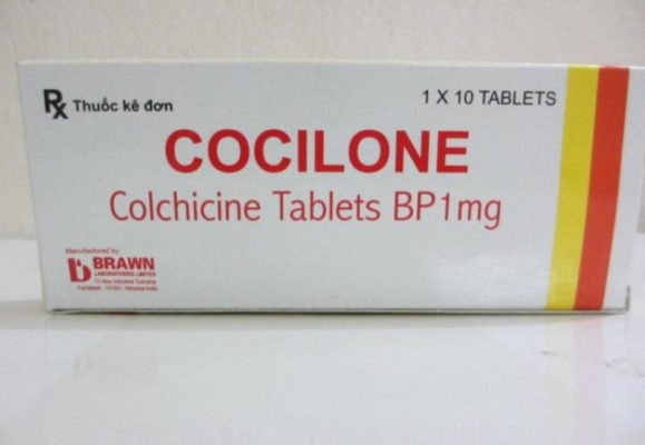 Thuốc điều trị Gout Cocilone 1mg - Brawn hộp 10 viên-1
