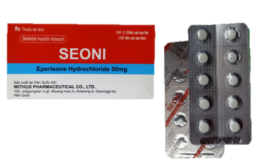 Thuốc giãn cơ SEONI hộp 100 viên
