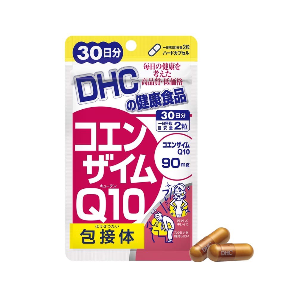 Viên uống chống lão hóa da DHC Coenzyme Q10 gói 30 ngày x 2 viên