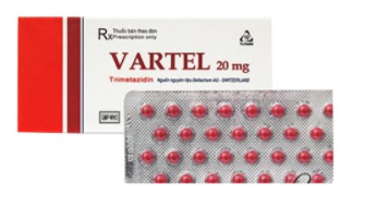 Thuốc điều trị đau thắt ngực VARTEL 20mg hộp 2 vỉ x 30 viên