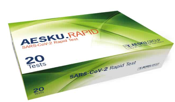 Bộ test nhanh AESKU.RAPID SARS-CoV-2 hộp 20 bộ kit