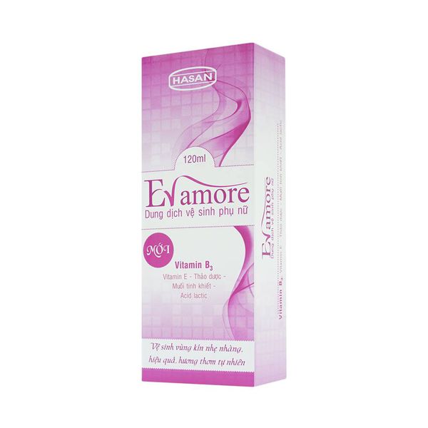 Dung dịch vệ sinh phụ nữ Evamore hộp 1 chai 120ml