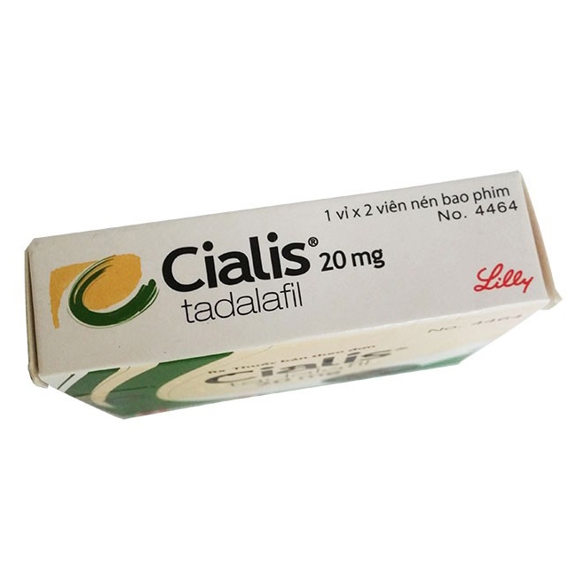 Cialis 20 hộp 2 viên