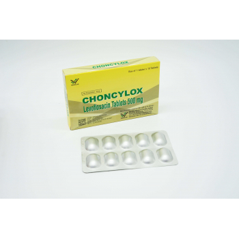 Thuốc kháng sinh Choncylox hộp 10 viên