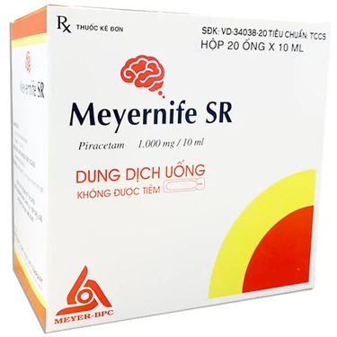 Dung dịch uống Meyenife SR 1000mg/10ml Meyer-BPC hộp 20 ống x 10ml