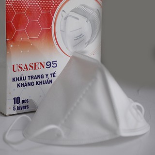 Khẩu trang y tế 5 lớp Usasen 95 hộp 10 cái