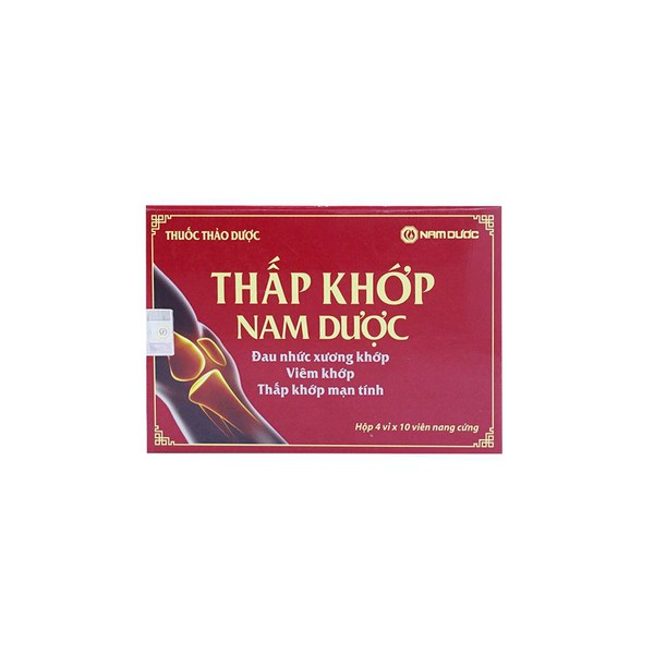 Thuốc thảo dược THẤP KHỚP NAM DƯỢC hộp 4 vỉ x 10 viên