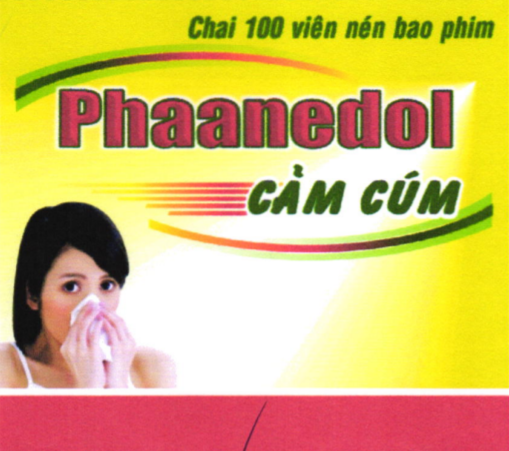 Thuốc giảm đau, hạ sốt Phaanedol Cảm Cúm chai 100 viên