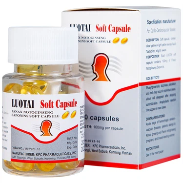 Điều trị đột quỵ Luotai Kunming hộp 1 lọ 30 viên