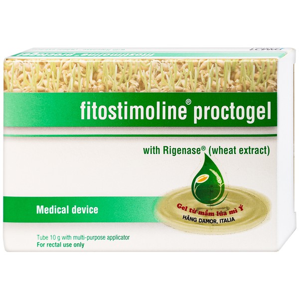 Gel bôi hậu môn Fitostimoline Proctogel hộp 1 tuýp 10g