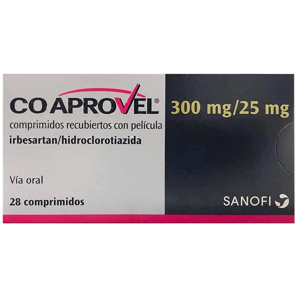 Thuốc điều trị tăng huyết áp Co-Aprovel 300mg/25mg hộp 2 vỉ x 14 viên