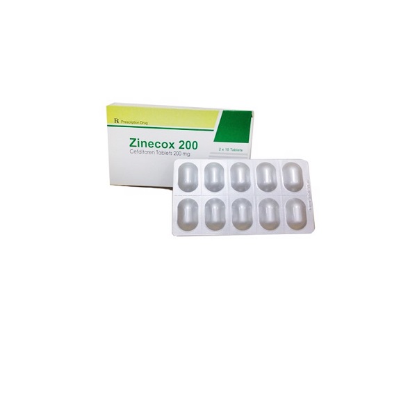 Thuốc kháng sinh Zinecox 200 hộp 20 viên-1