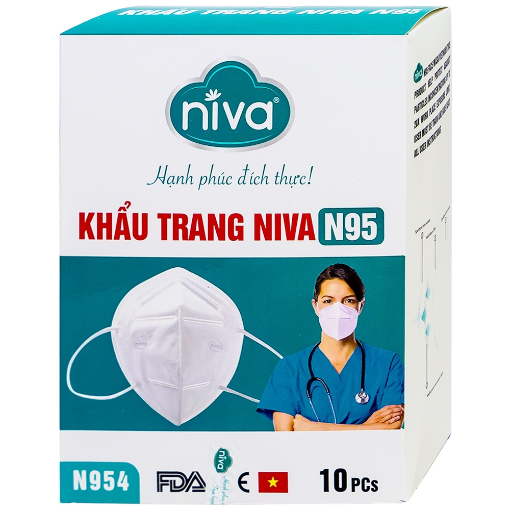 Khẩu trang Niva N95 hộp 10 cái