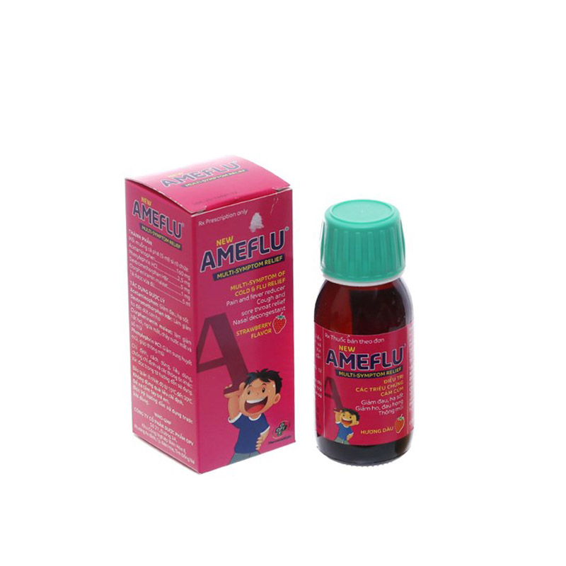 Siro điều trị đa triệu chứng New Ameflu Multi-symptom relief