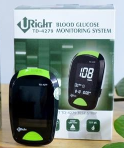 Máy đo đường huyết URIGHT TD-4279 hộp 1 cái