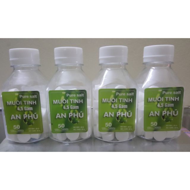 Muối tinh Anh Phú lọ 50 viên