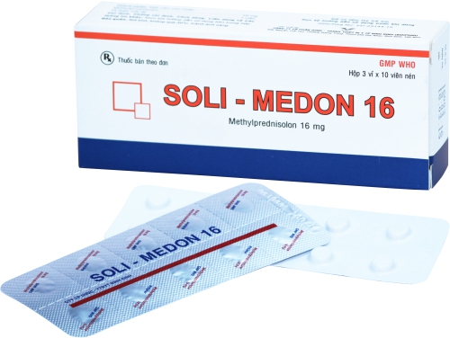 Thuốc kháng viêm SOLI-MEDON 16 hộp 30 viên